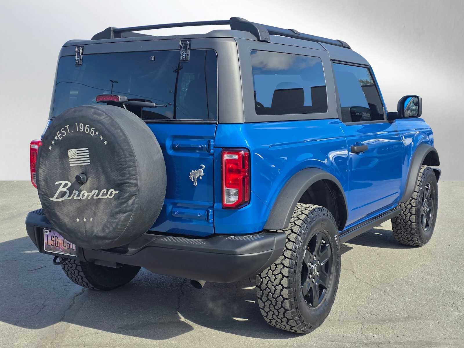 2024 Ford Bronco — rear three-quarter view